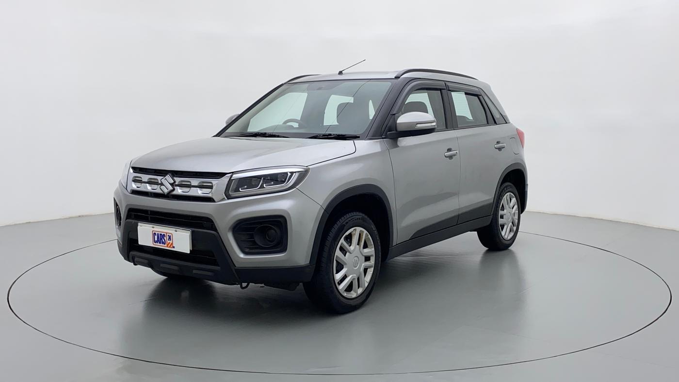 2020 Maruti Vitara Brezza VXI, Petrol, Manual, 35,100 km, Left Front Diagonal