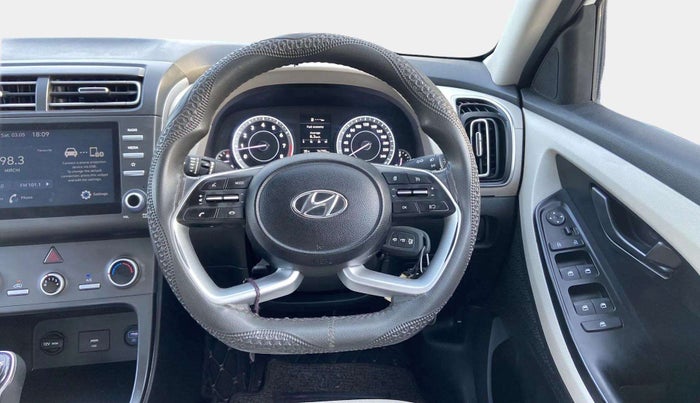 2020 Hyundai Creta EX 1.5 PETROL, Petrol, Manual, 76,785 km, Steering Wheel Close Up
