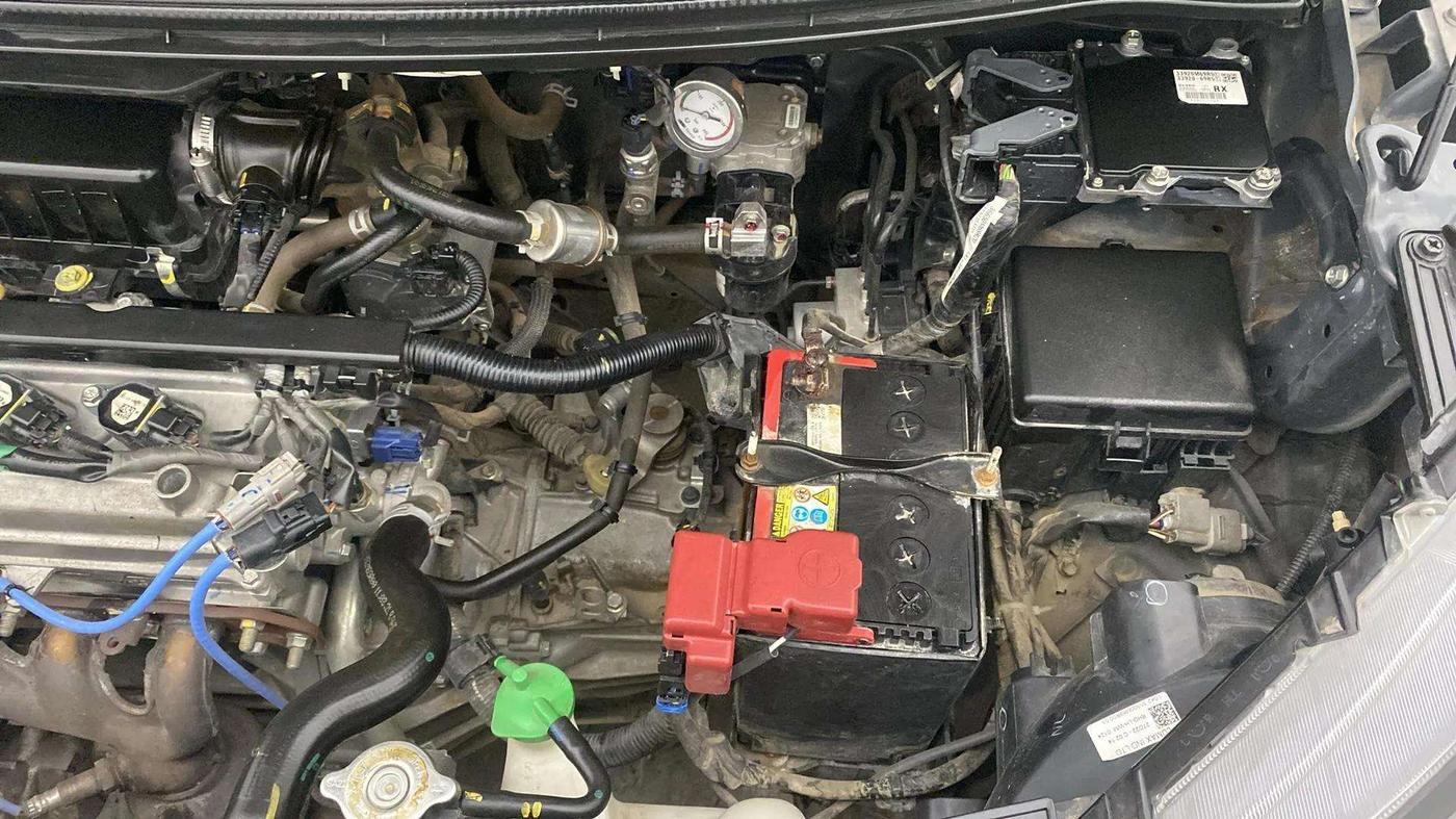 2021 Maruti New Wagon-R LXI CNG (O) 1.0, CNG, Manual, 48,573 km, Engine View - Left