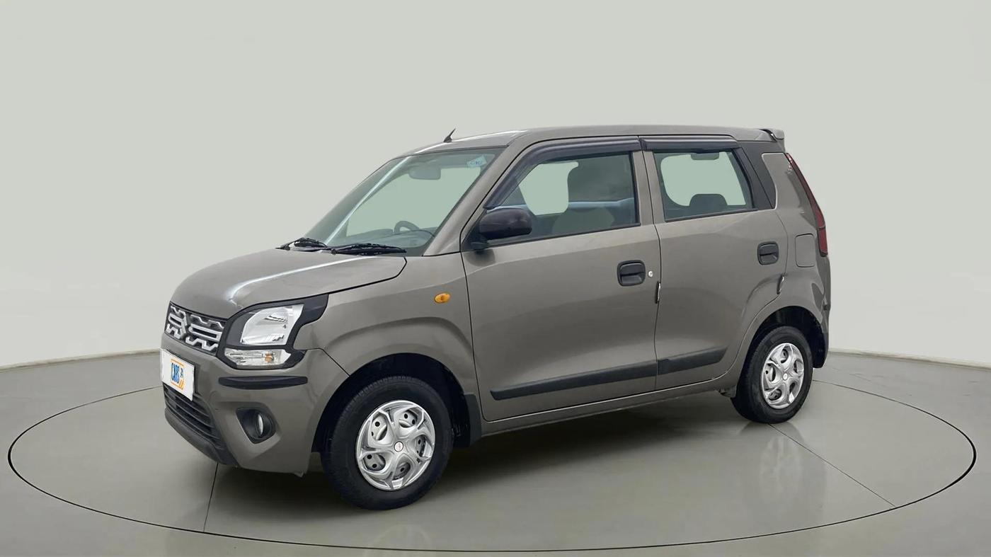 2021 Maruti New Wagon-R LXI CNG (O) 1.0, CNG, Manual, 48,573 km, Left Front Diagonal