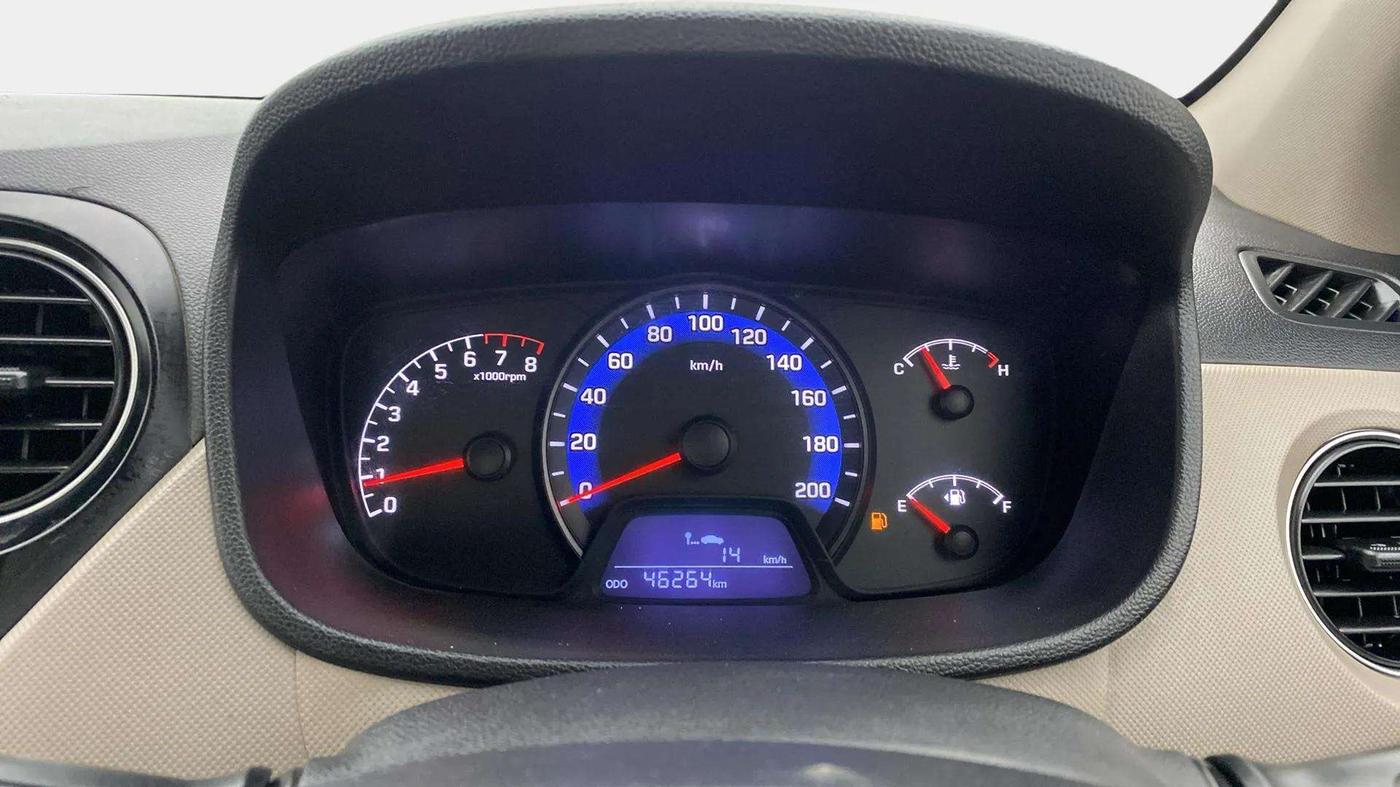 2015 Hyundai Xcent BASE 1.2, Petrol, Manual, 46,329 km, Odometer Image