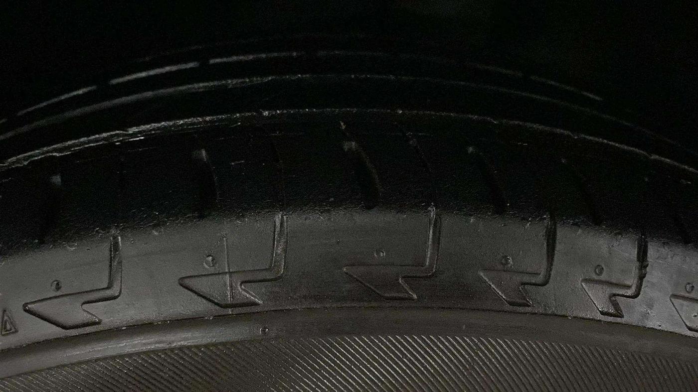2018 Maruti Baleno ALPHA CVT PETROL 1.2, Petrol, Automatic, 54,947 km, Left Rear Tyre Tread