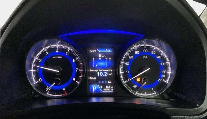2018 Maruti Baleno ALPHA CVT PETROL 1.2, Petrol, Automatic, 54,947 km, Odometer Image