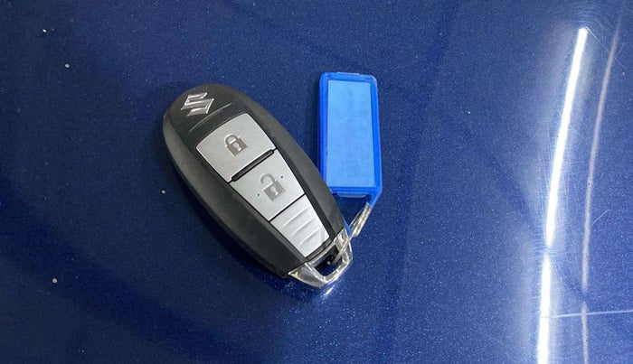 2018 Maruti Baleno ALPHA CVT PETROL 1.2, Petrol, Automatic, 54,947 km, Key Close Up