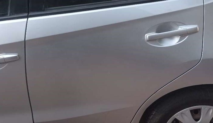 2014 Honda Brio S MT, Petrol, Manual, 42,501 km, Rear left door - Slightly dented