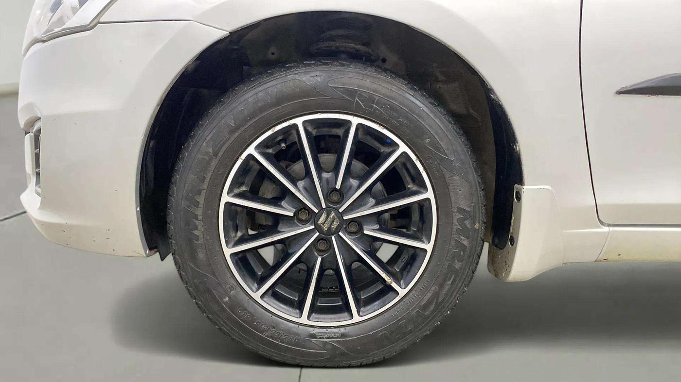 2018 Maruti Ciaz DELTA 1.4 MT PETROL, Petrol, Manual, 94,032 km, Left Front Wheel