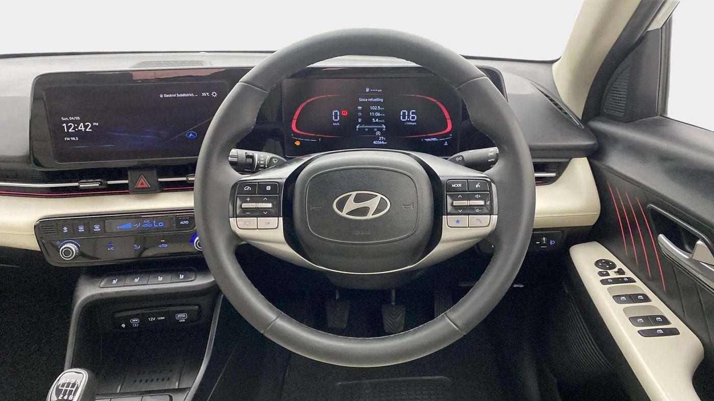 2023 Hyundai Verna SX (O)1.5 VTVT, Petrol, Manual, 40,360 km, Steering Wheel Close Up