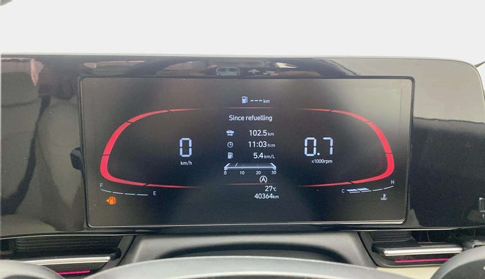 2023 Hyundai Verna SX (O)1.5 VTVT, Petrol, Manual, 40,360 km, Odometer Image