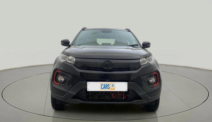 2023 Tata NEXON XZ PLUS LUX SUNROOF RED DARK PETROL, Petrol, Manual, 24,126 km, Front