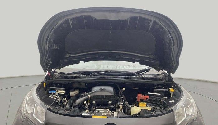 2023 Tata NEXON XZ PLUS LUX SUNROOF RED DARK PETROL, Petrol, Manual, 24,126 km, Open Bonet