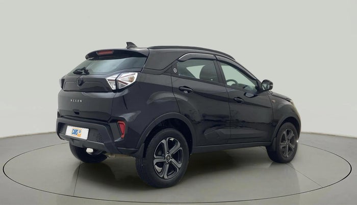 2023 Tata NEXON XZ PLUS LUX SUNROOF RED DARK PETROL, Petrol, Manual, 24,126 km, Right Back Diagonal