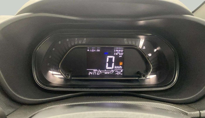 2023 Tata NEXON XZ PLUS LUX SUNROOF RED DARK PETROL, Petrol, Manual, 24,126 km, Odometer Image
