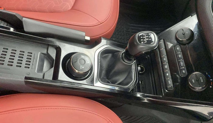 2023 Tata NEXON XZ PLUS LUX SUNROOF RED DARK PETROL, Petrol, Manual, 24,126 km, Gear Lever