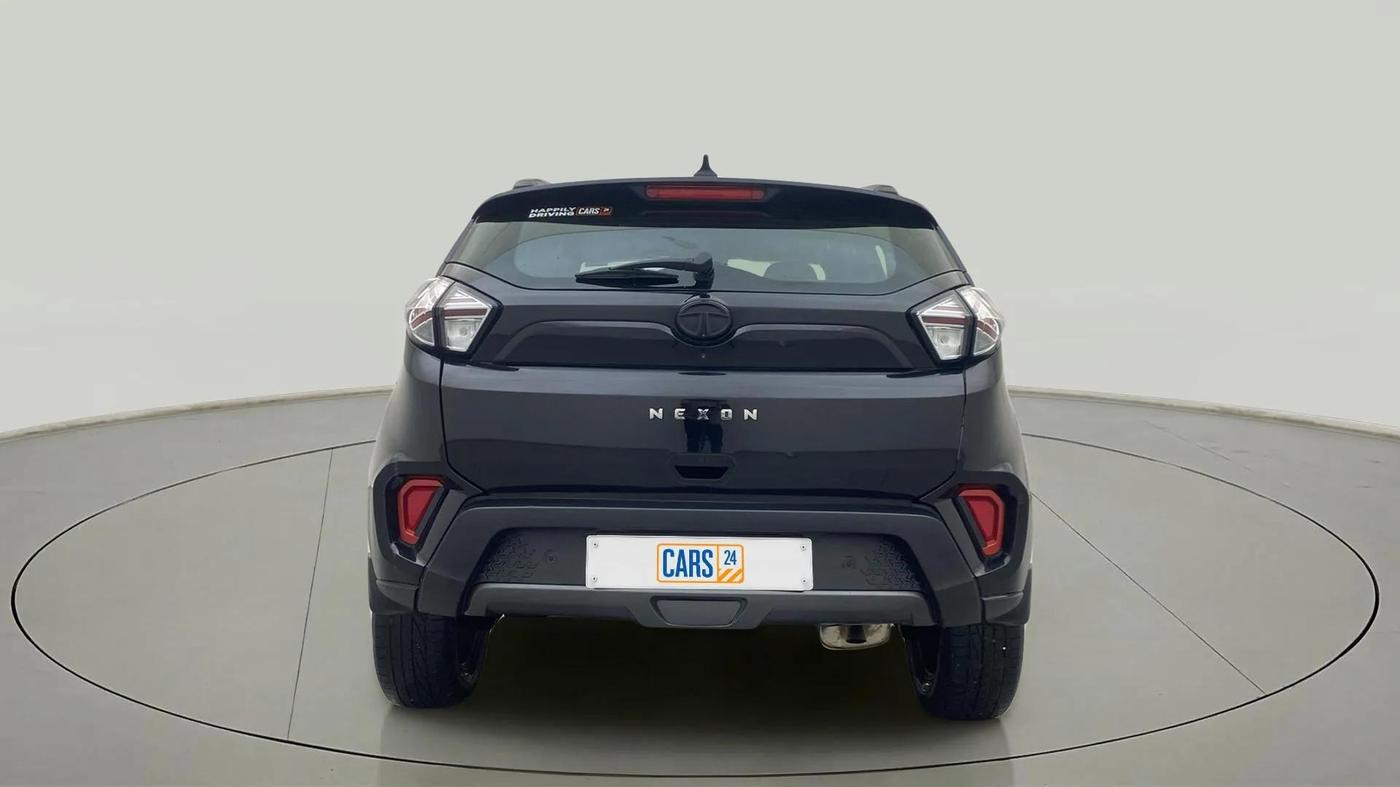 2023 Tata NEXON XZ PLUS LUX SUNROOF RED DARK PETROL, Petrol, Manual, 24,126 km, Back/Rear