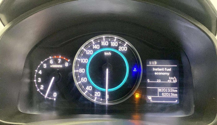 2020 Maruti IGNIS DELTA 1.2, Petrol, Manual, 61,962 km, Odometer Image