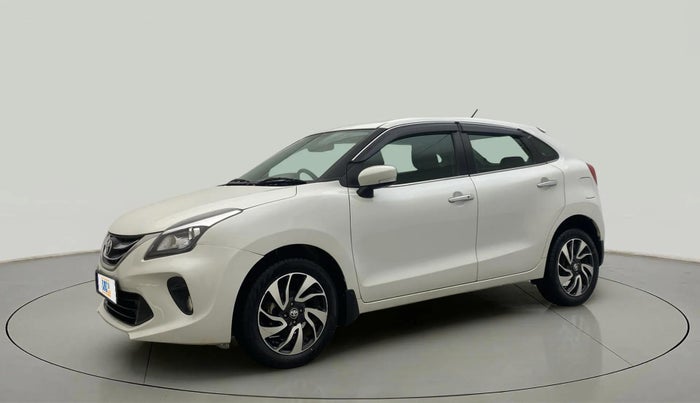 2021 Toyota Glanza V CVT, Petrol, Automatic, 75,665 km, Left Front Diagonal