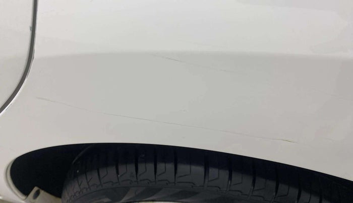 2021 Toyota Glanza V CVT, Petrol, Automatic, 75,665 km, Left quarter panel - Minor scratches