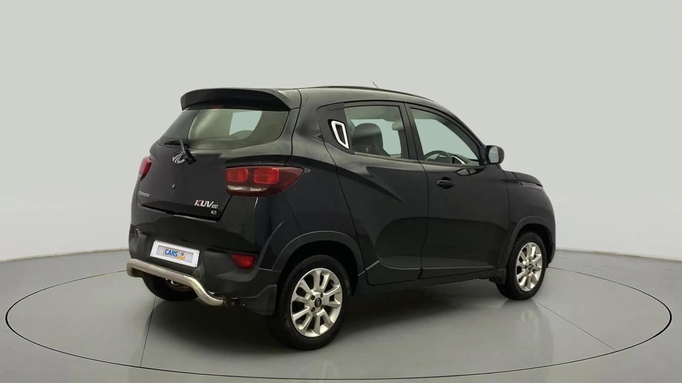 2017 Mahindra Kuv100 K8 D 6 STR, Diesel, Manual, 70,621 km, Right Back Diagonal