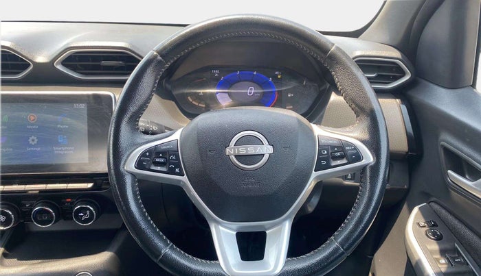 2022 Nissan MAGNITE XV PREMIUM TURBO CVT, Petrol, Automatic, 50,598 km, Steering Wheel Close Up