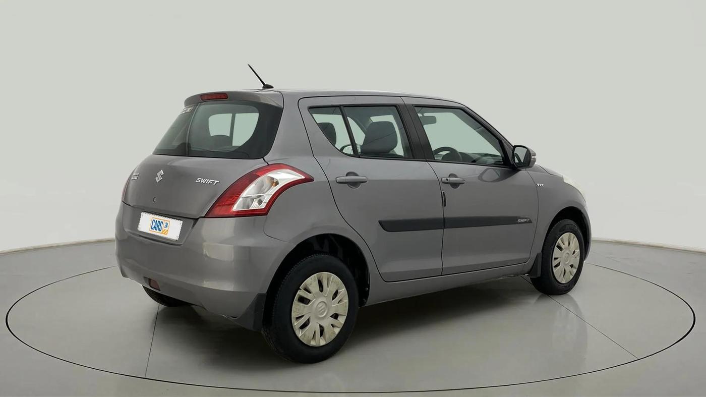2014 Maruti Swift VXI, Petrol, Manual, 55,789 km, Right Back Diagonal
