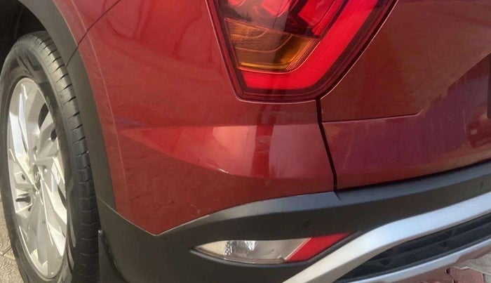 2021 Hyundai Creta SX EXECUTIVE 1.5 PETROL, Petrol, Manual, 36,317 km, Rear bumper - Minor scratches