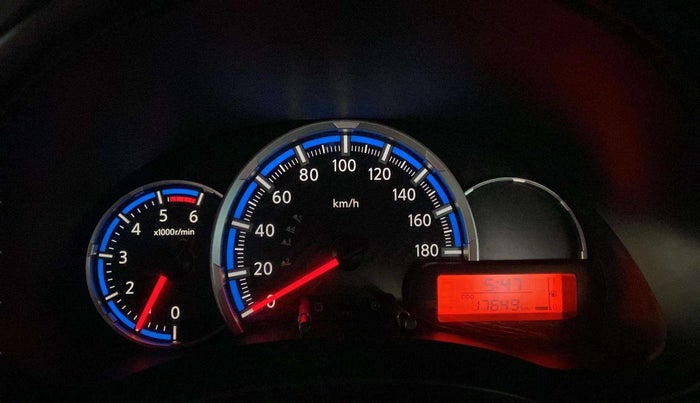 2020 Datsun Go T(O), Petrol, Manual, 17,629 km, Odometer Image