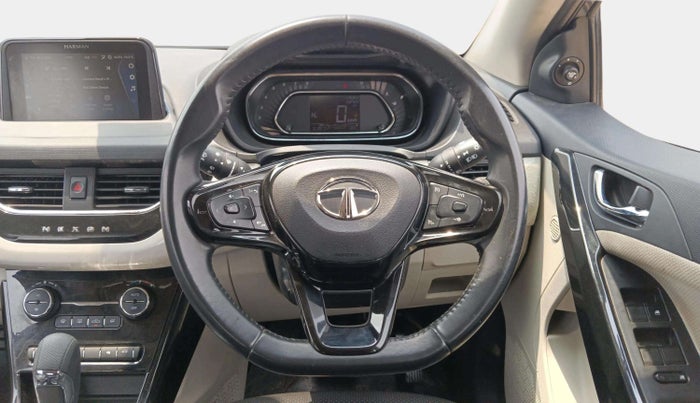 2023 Tata NEXON XZA PLUS SUNROOF PETROL, Petrol, Automatic, 61,256 km, Steering Wheel Close Up