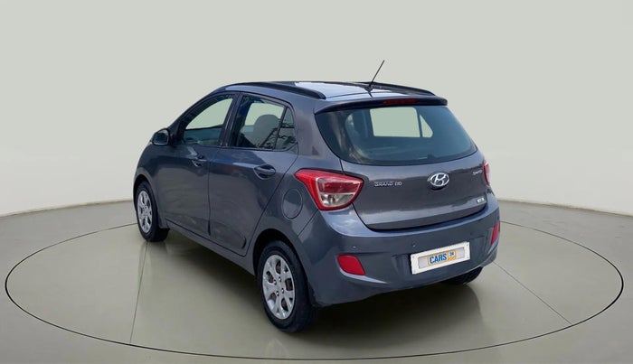 2015 Hyundai Grand i10 SPORTZ 1.2 KAPPA VTVT, Petrol, Manual, 45,754 km, Left Back Diagonal