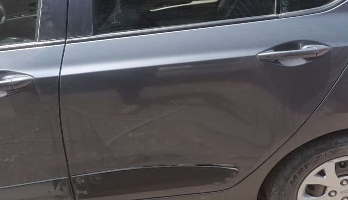 2015 Hyundai Grand i10 SPORTZ 1.2 KAPPA VTVT, Petrol, Manual, 45,754 km, Rear left door - Minor scratches