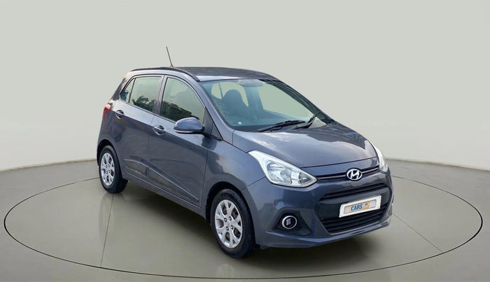 2015 Hyundai Grand i10 SPORTZ 1.2 KAPPA VTVT, Petrol, Manual, 45,754 km, Right Front Diagonal