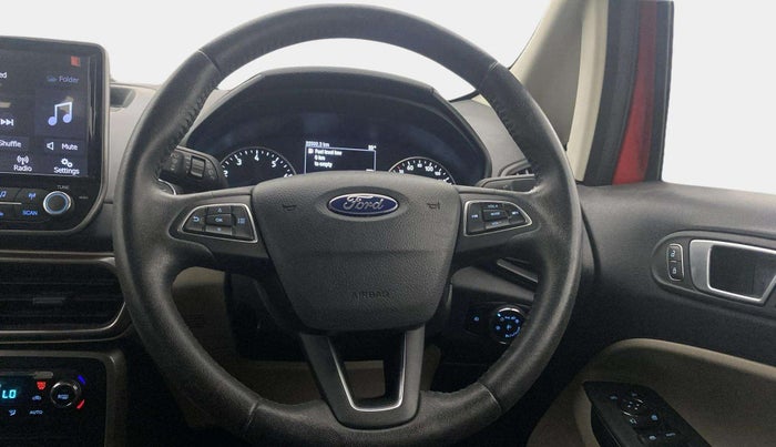 2019 Ford Ecosport TITANIUM + 1.5L PETROL, Petrol, Manual, 22,490 km, Steering Wheel Close Up