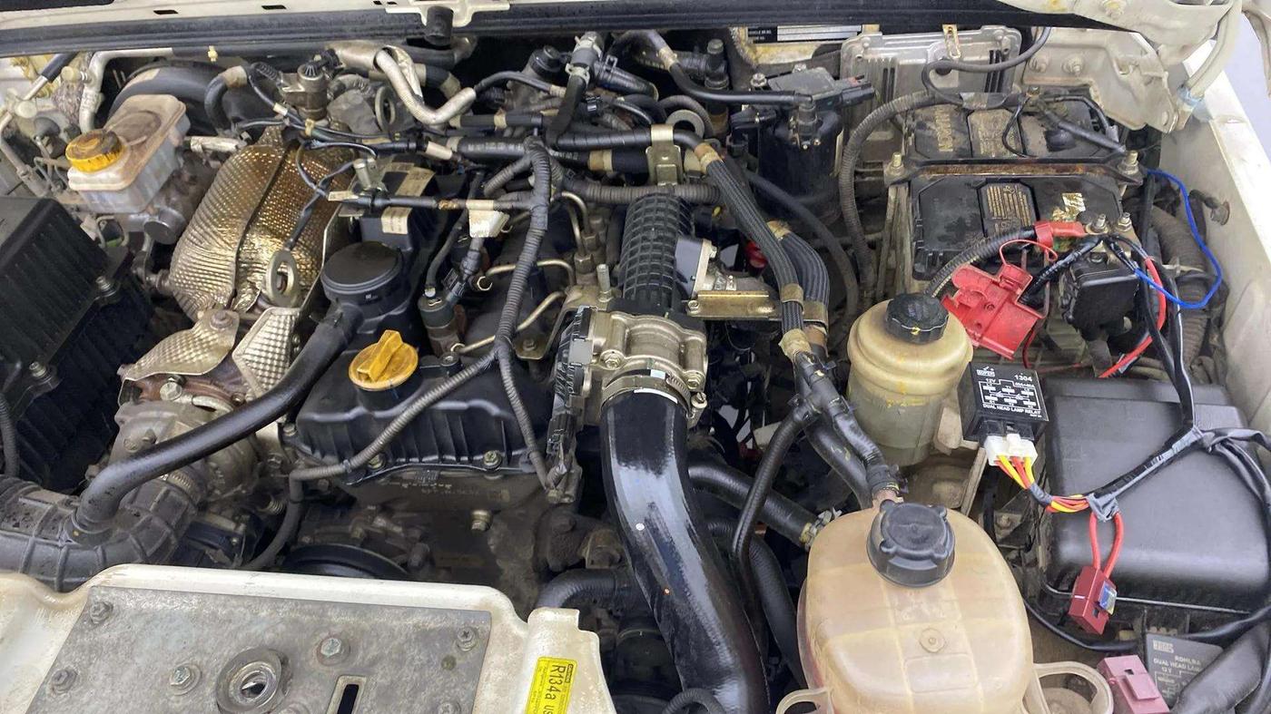 2022 Mahindra Bolero B6 (O), Diesel, Manual, 37,263 km, Engine View - Left
