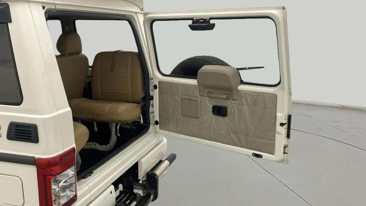 2022 Mahindra Bolero B6 (O), Diesel, Manual, 37,263 km, Boot Door Open