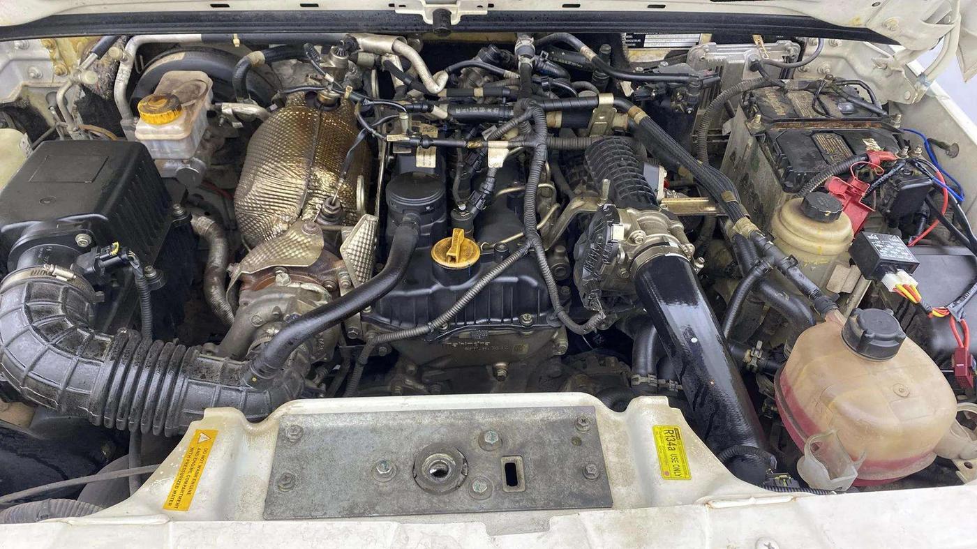 2022 Mahindra Bolero B6 (O), Diesel, Manual, 37,263 km, Engine View