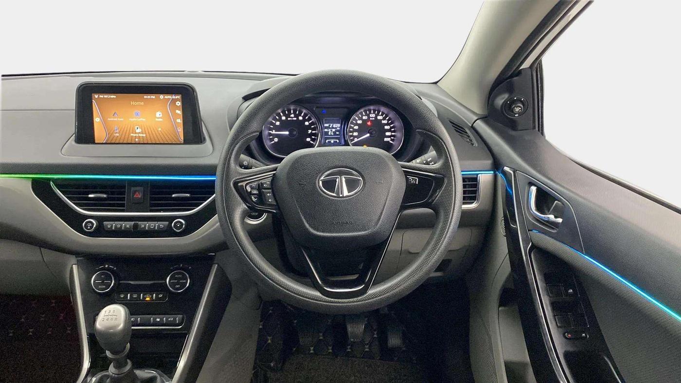 2019 Tata NEXON XZ PLUS PETROL, Petrol, Manual, 21,580 km, Steering Wheel Close Up