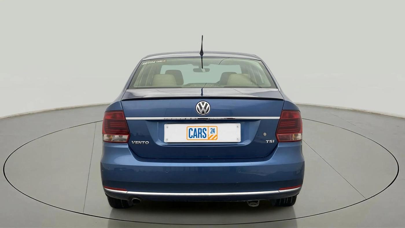2018 Volkswagen Vento 1.2 TSI HIGHLINE PLUS AT, Petrol, Automatic, 35,560 km, Back/Rear