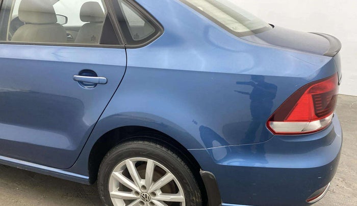 2018 Volkswagen Vento 1.2 TSI HIGHLINE PLUS AT, Petrol, Automatic, 35,560 km, Left quarter panel - Minor scratches