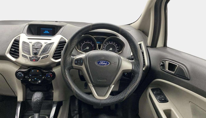 2015 Ford Ecosport TITANIUM 1.5L PETROL AT, Petrol, Automatic, 99,321 km, Steering Wheel Close Up