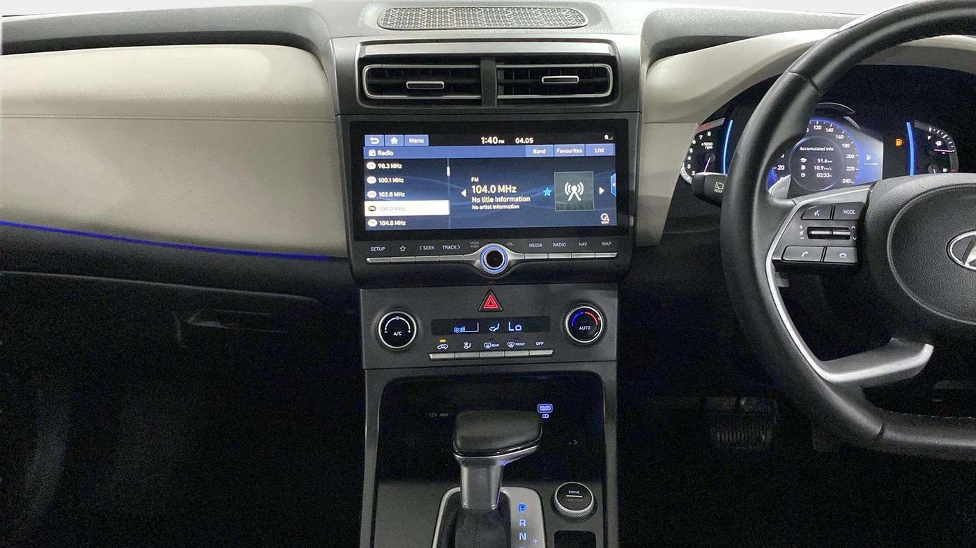 2020 Hyundai Creta SX (O) IVT 1.5 PETROL, Petrol, Automatic, 1,00,707 km, Air Conditioner