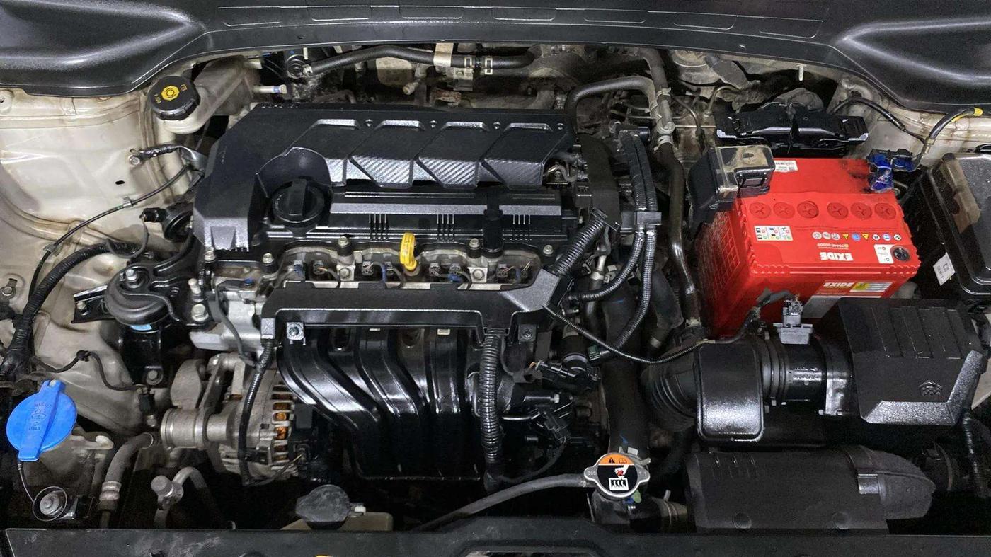 2020 Hyundai Creta SX (O) IVT 1.5 PETROL, Petrol, Automatic, 1,00,707 km, Engine View