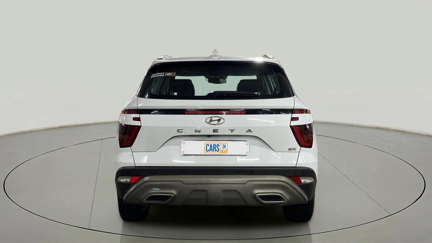 2020 Hyundai Creta SX (O) IVT 1.5 PETROL, Petrol, Automatic, 1,00,707 km, Back/Rear