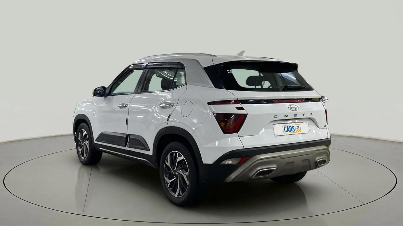 2020 Hyundai Creta SX (O) IVT 1.5 PETROL, Petrol, Automatic, 1,00,707 km, Left Back Diagonal