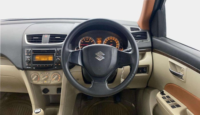 2015 Maruti Swift Dzire VXI, Petrol, Manual, 84,128 km, Steering Wheel Close Up