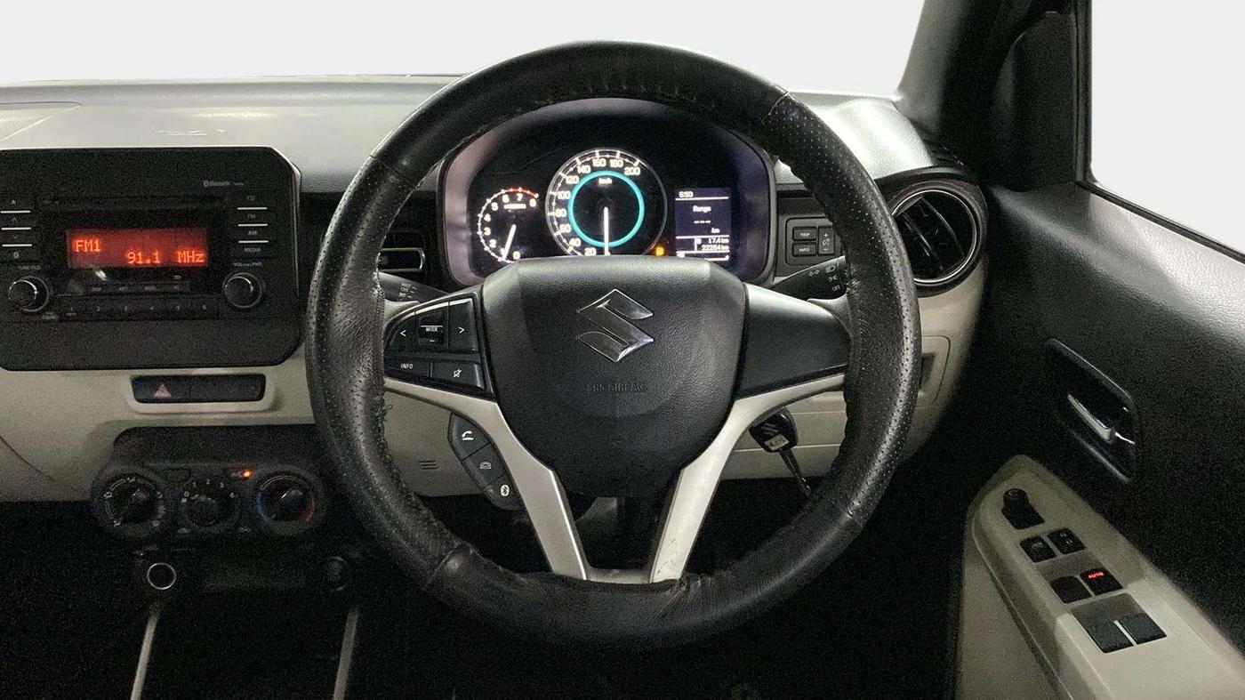 2019 Maruti IGNIS DELTA 1.2, Petrol, Manual, 22,388 km, Steering Wheel Close Up