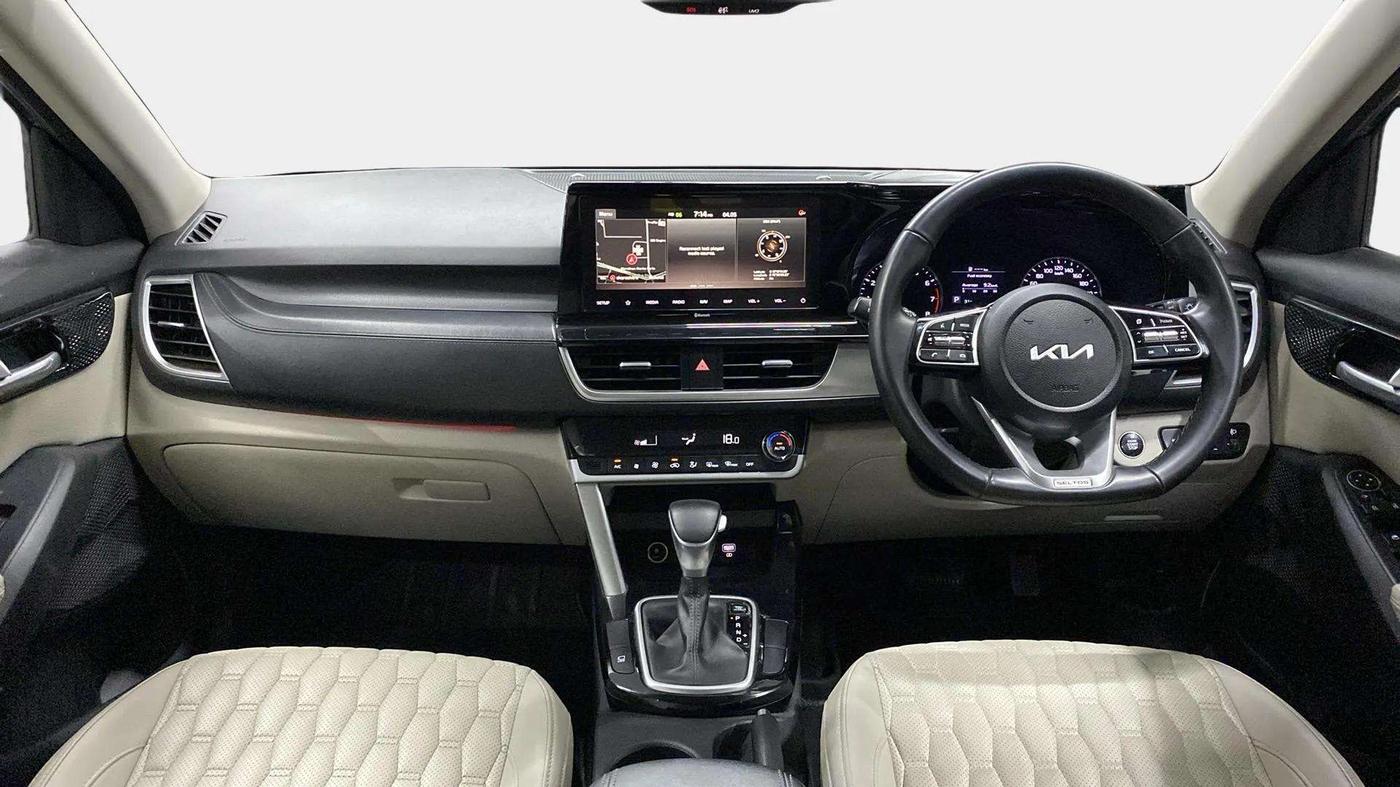 2021 KIA SELTOS HTX IVT 1.5 PETROL, Petrol, Automatic, 28,844 km, Dashboard