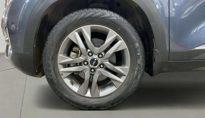 2021 KIA SELTOS HTX IVT 1.5 PETROL, Petrol, Automatic, 28,844 km, Left Front Wheel