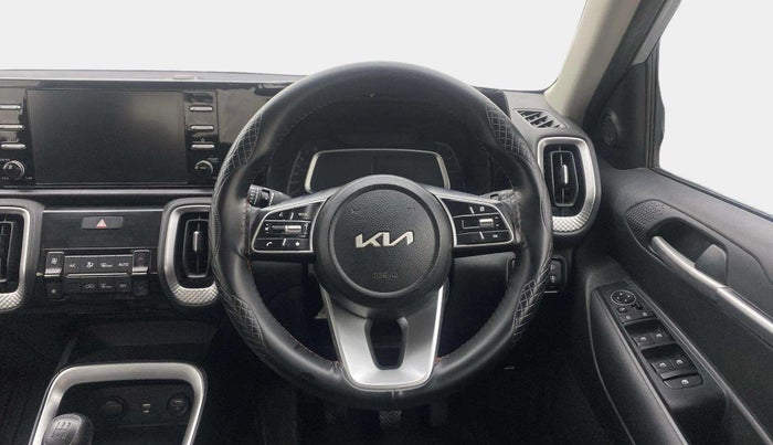 2022 KIA SONET HTK PLUS 1.2, CNG, Manual, 9,300 km, Steering Wheel Close Up
