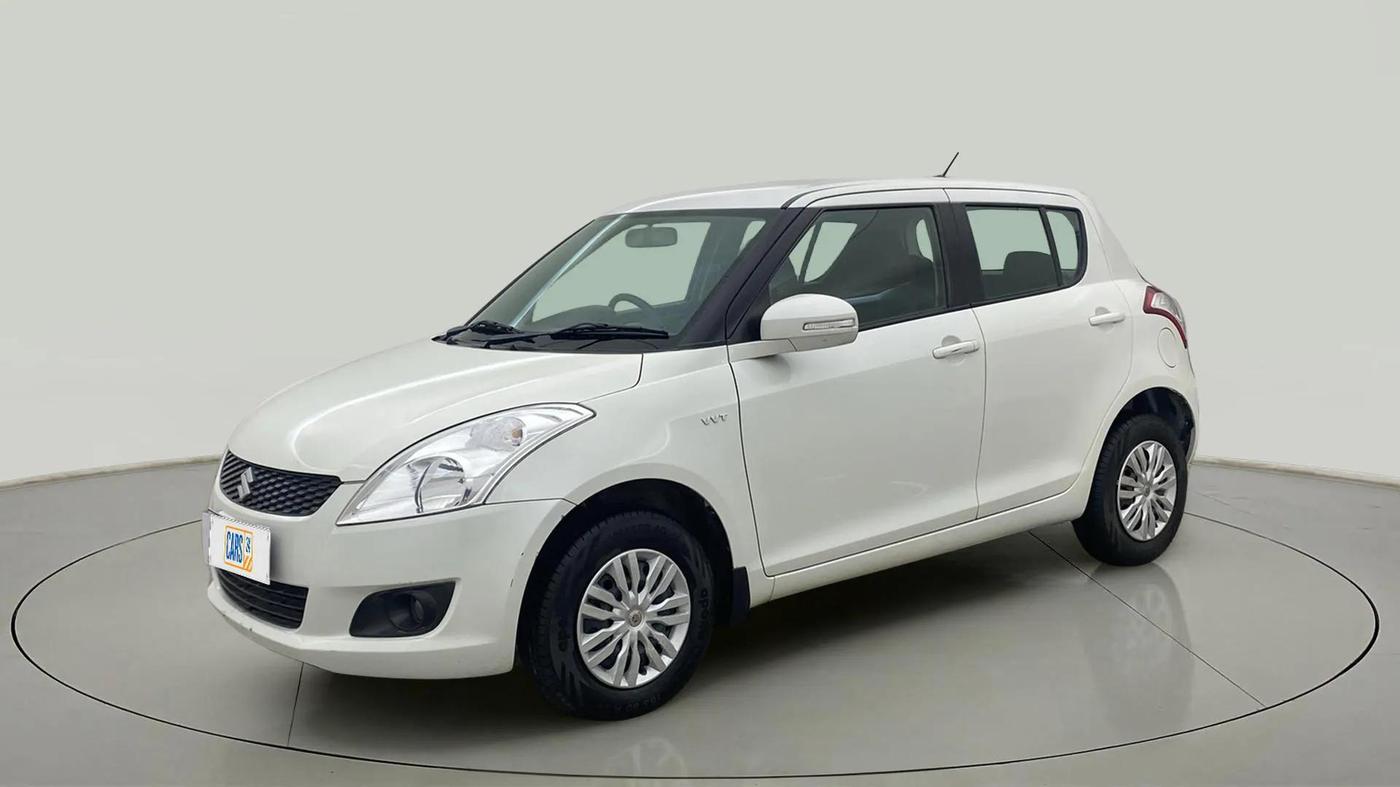 2013 Maruti Swift VXI, Petrol, Manual, 72,818 km, Left Front Diagonal