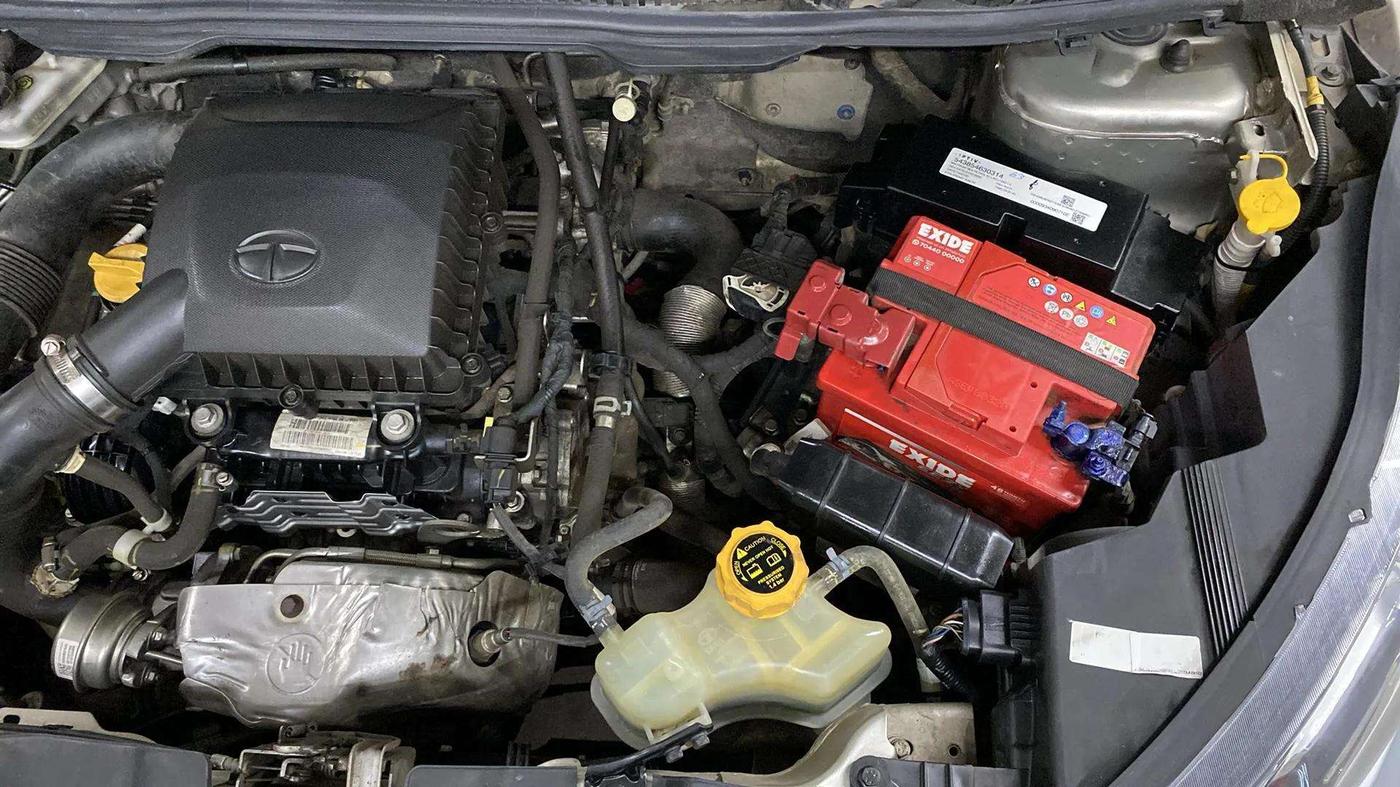 2021 Tata NEXON XZ PLUS PETROL, Petrol, Manual, 43,237 km, Engine View - Left