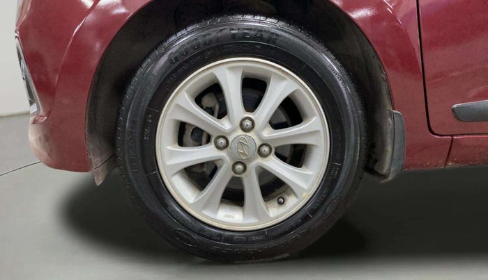 2014 Hyundai Grand i10 ASTA 1.2 KAPPA VTVT, Petrol, Manual, 49,109 km, Left Front Wheel